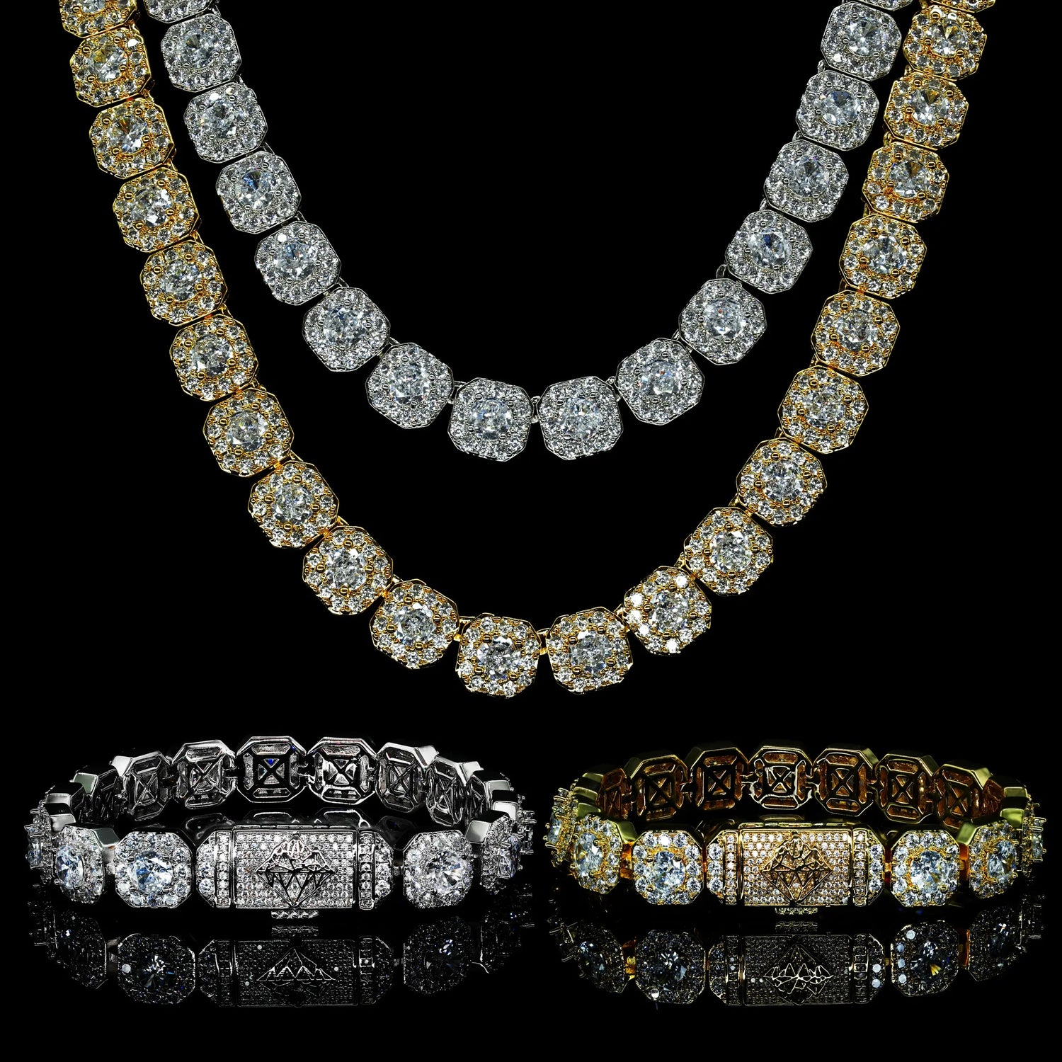 Presidential Cluster Pulsera o collar | 10mm
