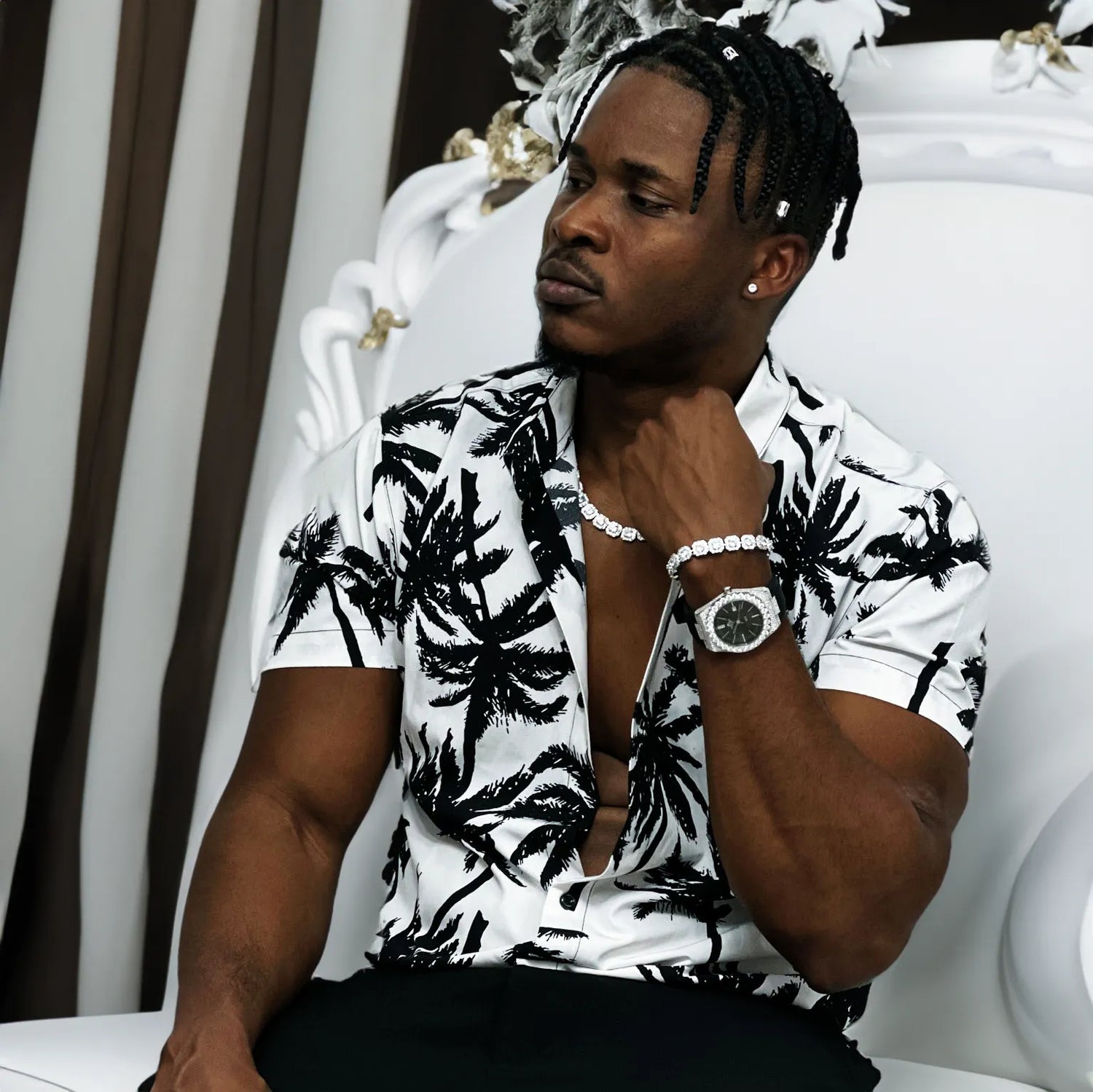 Presidential Cluster Bracelet ou chaîne | 10mm