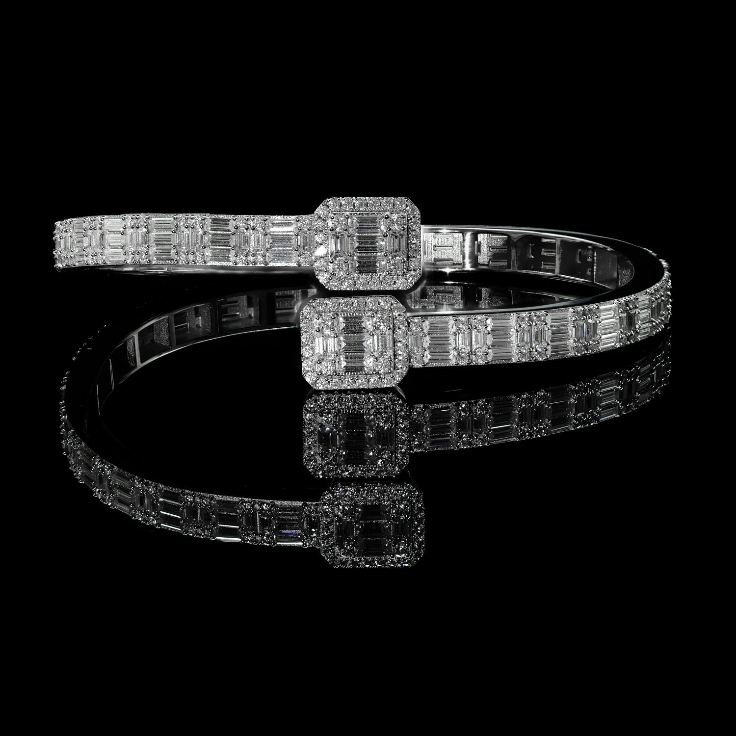 Luxe Line Brazalete | 5mm | Plata 925 | CZ o Moissanite