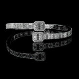 Luxe Line Brazalete | 5mm | Plata 925 | CZ o Moissanite