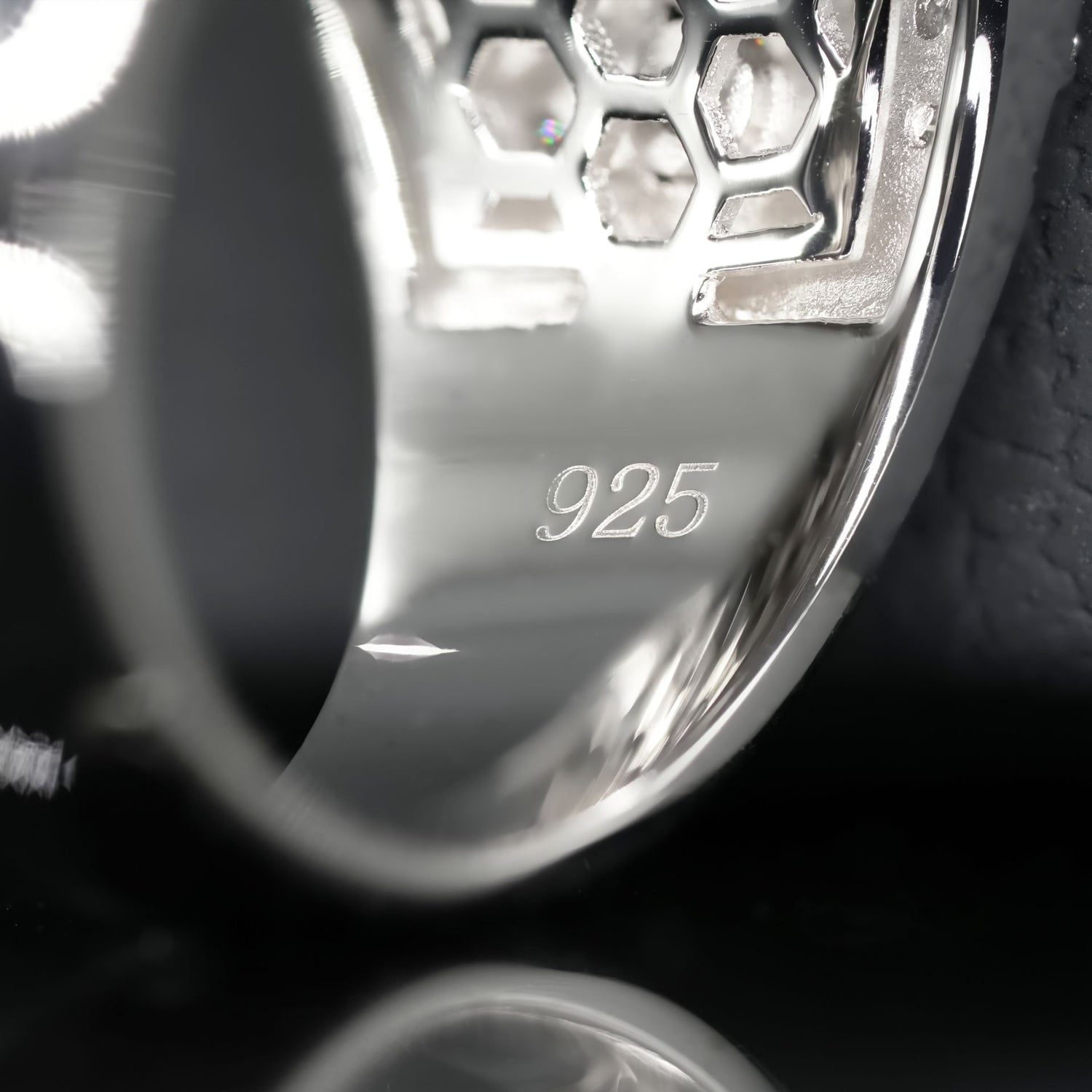Anillo Presidencial | Plata 925 | Moissanita