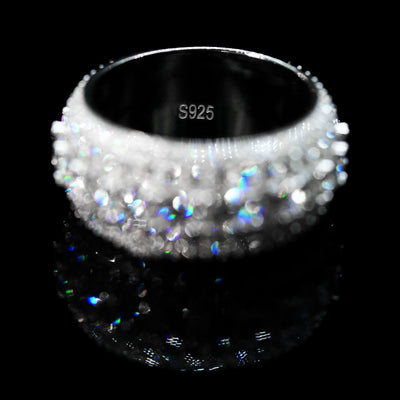 Frostfire Ring | 925 Silber & Moissanit