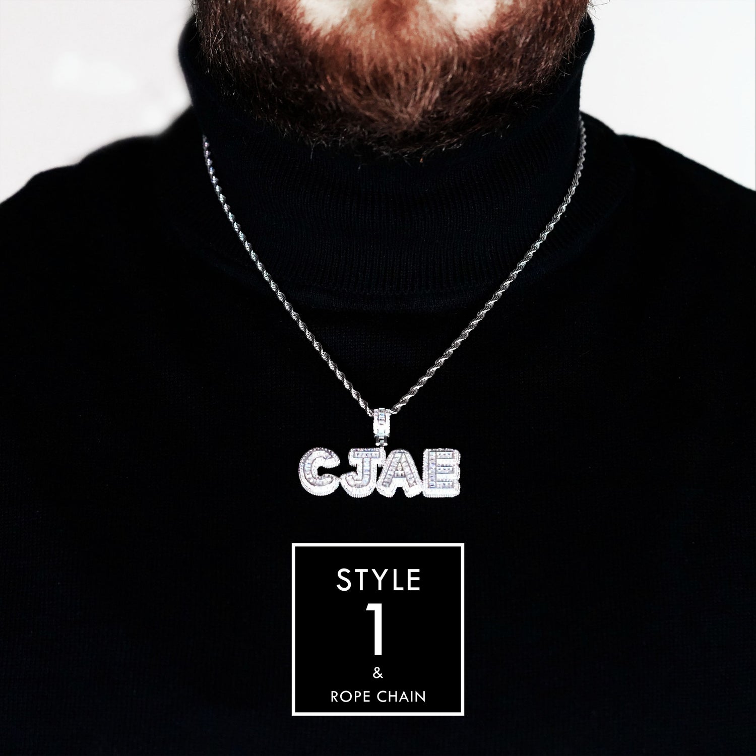 Identificador personalizado Iced-Out | 3 estilos