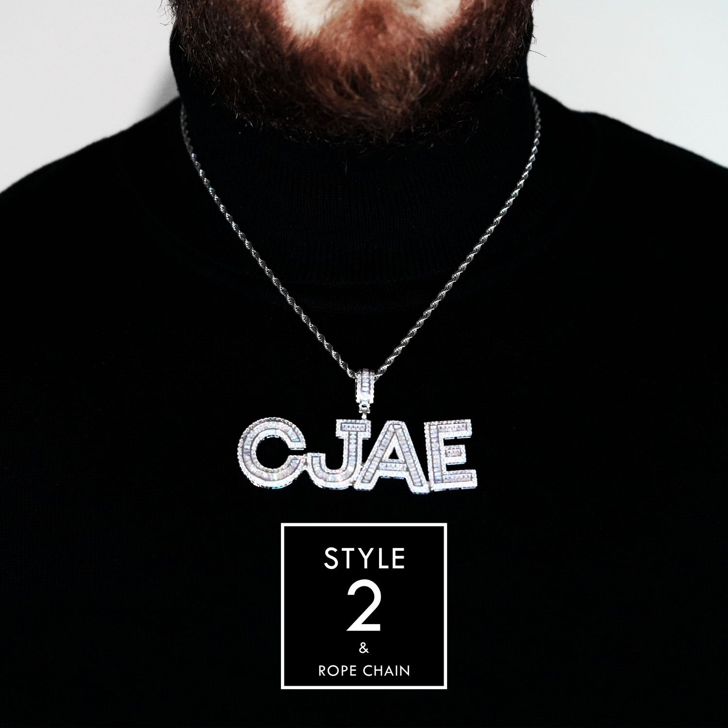 Identificador personalizado Iced-Out | 3 estilos
