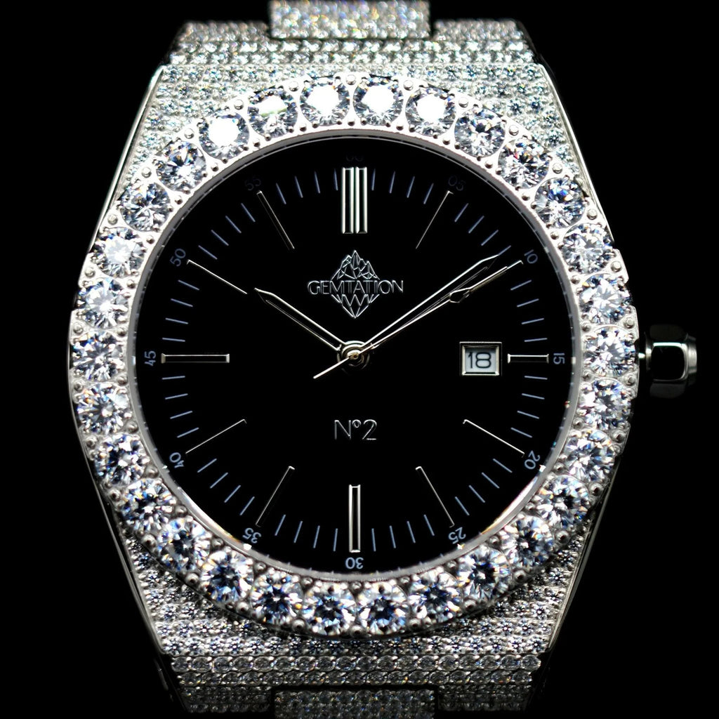 Iced out deals fossil watch